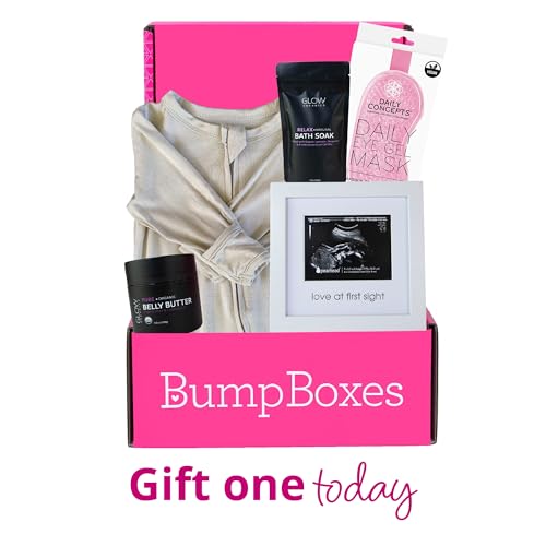 Bump Boxes 2nd Trimester Pregnancy Gift Set - Belly Butter, Bath Soak & More