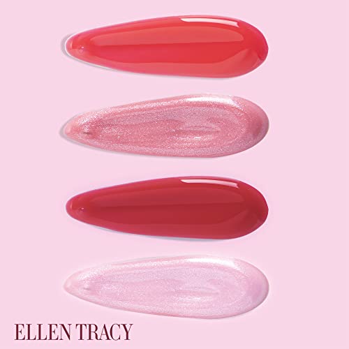 Ellen Tracy 15-Piece Lip Gloss Collection Set - Gold Edition