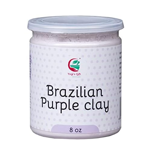 Brazilian Purple clay 8oz | Soap Making Clay | Natural Purple Clay Powder for Soap Making | by Yogi's Gift ¢ç
