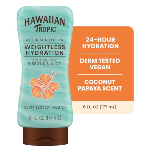 Hawaiian Tropic After Sun Lotion, 6 Fl Oz (2 Pack)