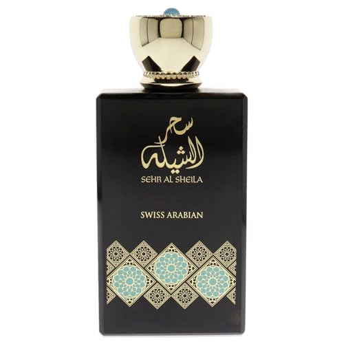 Swiss Arabian Sehr Al Sheila - Luxury Products From Dubai - Long Lasting, Addictive Personal EDP Spray Fragrance - Seductive Signature Aroma - 3.4 Oz