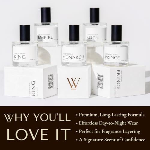 Crowned Skin King Sandalwood & Leather Eau de Parfum & Body Butter Set