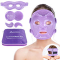 Cooling Ice Face Eye Mask Set | 7-in-1 Reusable Gel Packs