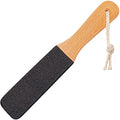 TOPMEET Ergonomic Wooden Foot File Callus Remover for Dead Skin & Heels