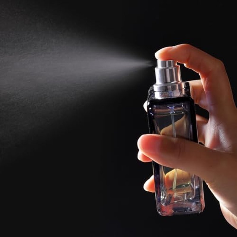 100ml Glass Perfume Spray Bottle with 3 Dispensers - Refillable