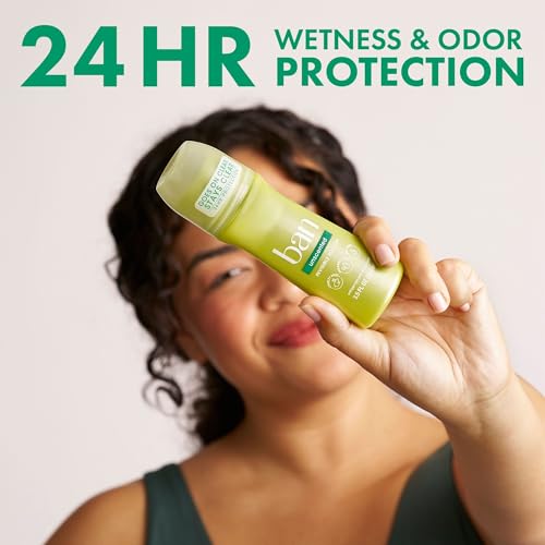 Invisible Roll-On Antiperspirant Deodorant, Unscented, 2-Pack