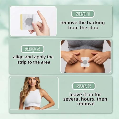 Body Wellness Patches for Navel - 30-Day Supply (60 Pcs)