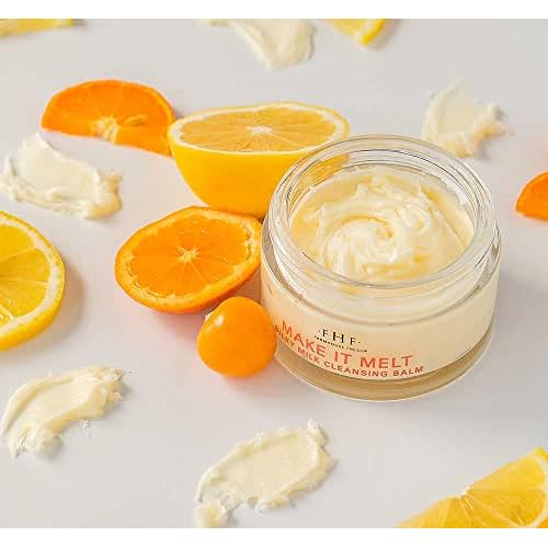 FarmHouse Fresh Cleansing Balm. Makeup Remover, Vitamin C Cream. Make It Melt Silky Milk Cleansing Balm, Travel Size Face Wash. 3 Fl Oz