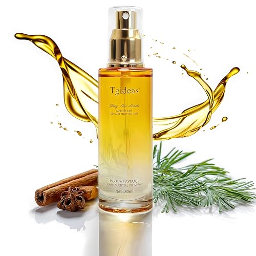 Tgideas Hair Oil Spray with Shea Butter & Jojoba for Frizz Control