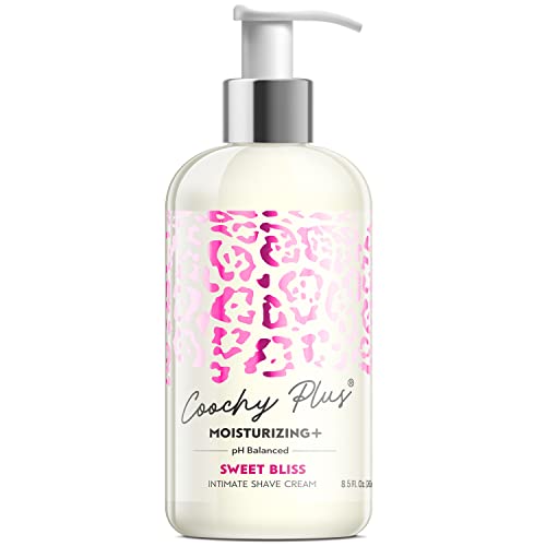IntiMD Coochy Plus Sweet Bliss & Chafe Lotion Kit, Intimate Shave Cream Prevent Razor Burn In-Grown Hair + Chafe Lotion Anti-Chafe Cream, Anti-Rubbing, Friction for Inner Thighs Armpit Running
