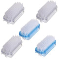 5 Pack Dual-Sided Nail Brush Set for Clean Hands & Feet