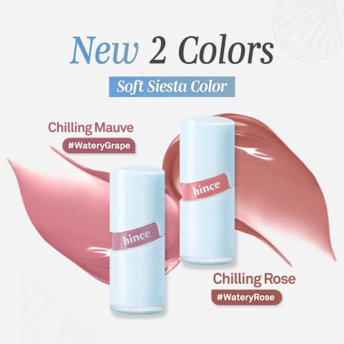 HINCE Raw Glow Lip Tint - Non-Sticky Glossy Lip Stain, Hydrating