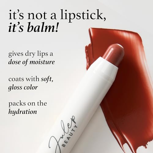 Julep It's Balm: Tinted Lip Balm + Buildable Lip Color -Rich Plum - Natural Gloss Finish - Hydrating Vitamin E Core - Vegan