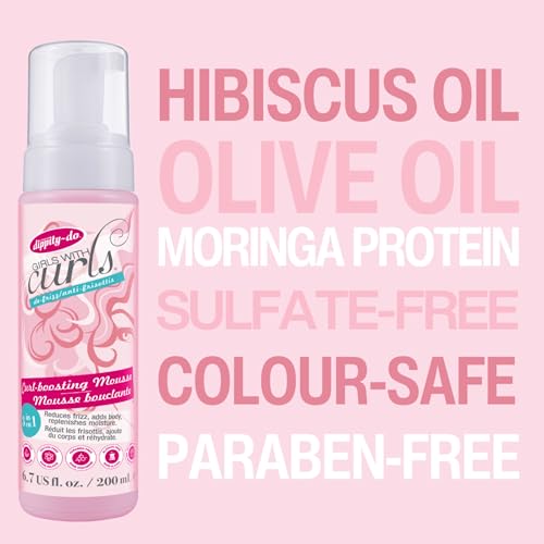 Dippity-Do Girls With Curls De-Frizz Curl Boosting Mousse Duo (2 Pack)