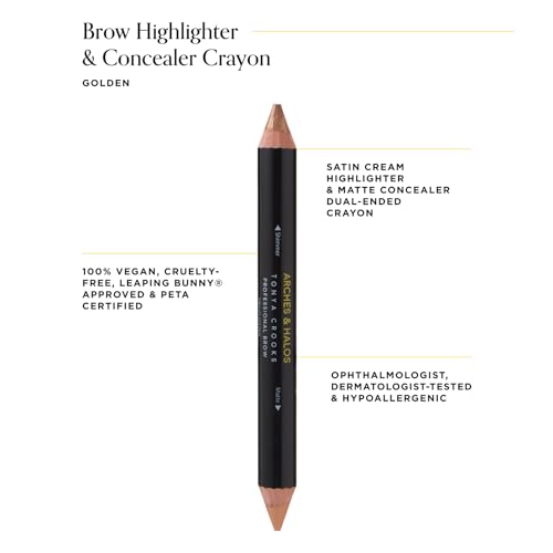 Arches & Halos Brow Highlighter & Concealer Crayon - Golden