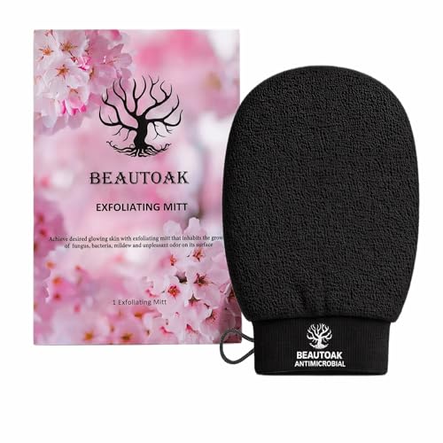 Beautoak Korean Exfoliating Mitt - Body Scrubber Glove