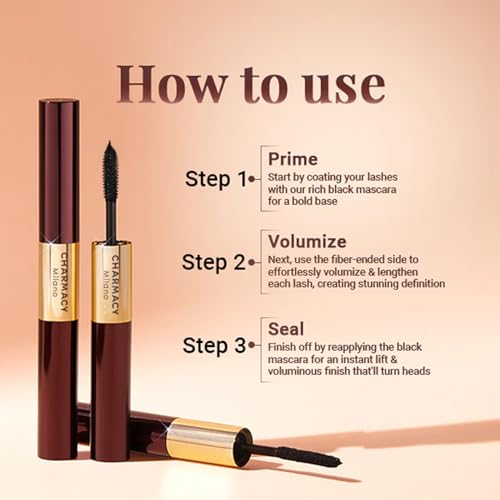 Power Lash Mascara with Fibres - 5X Volume & False Lash Effect