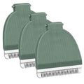 3 Packs Green Replacement Blades for Meri-dian Trimmer,Compatible with Meridian Body Trimmer Onyx & Sage£¬Hygienic Ceramic Replacement Blades