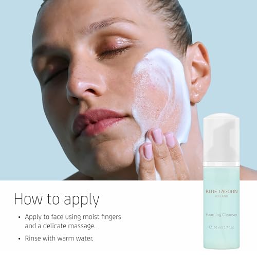 Blue Lagoon Foaming Face Cleanser | Mineral-Rich Icelandic Seawater