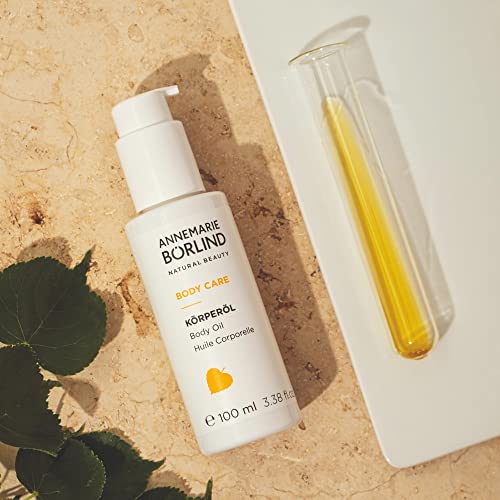 ANNEMARIE B?RLIND - BODY CARE Body Oil - nourishing, regenerating & smoothing skin care, with organic jojoba oil & argan oil, vegan, 3.38 Fl. Oz.