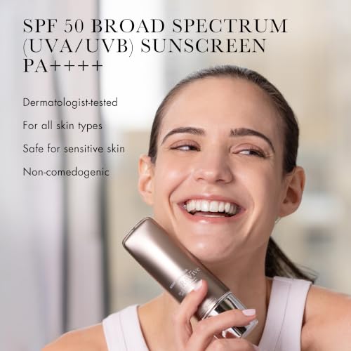 RéVive Soleil Superieur Broad Spectrum SPF 50 Sunscreen - Anti-Aging Sun Care, Ultra-Transparent, Skin Barrier Repair (1.7 oz)
