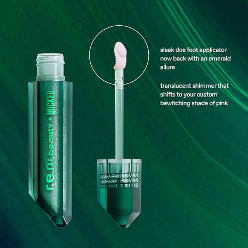 r.e.m. beauty by Ariana Grande Wicked: For Good | So Popular pH Adaptive Lip Oil | Universally Flattering Pink Tone for All Skin Tones | 4.8 ml