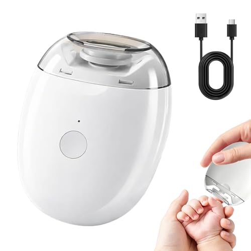Electric Nail Clipper with LED Light & 3 Speeds