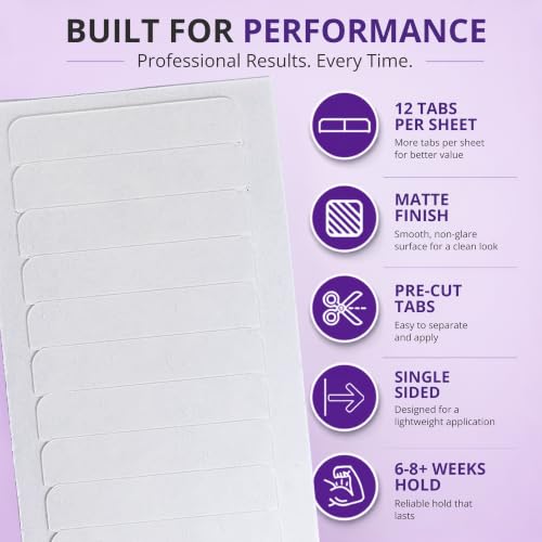 Big Kizzy Ultra Stick Tape for Hair Extensions - 48 Tabs, Strong Hold