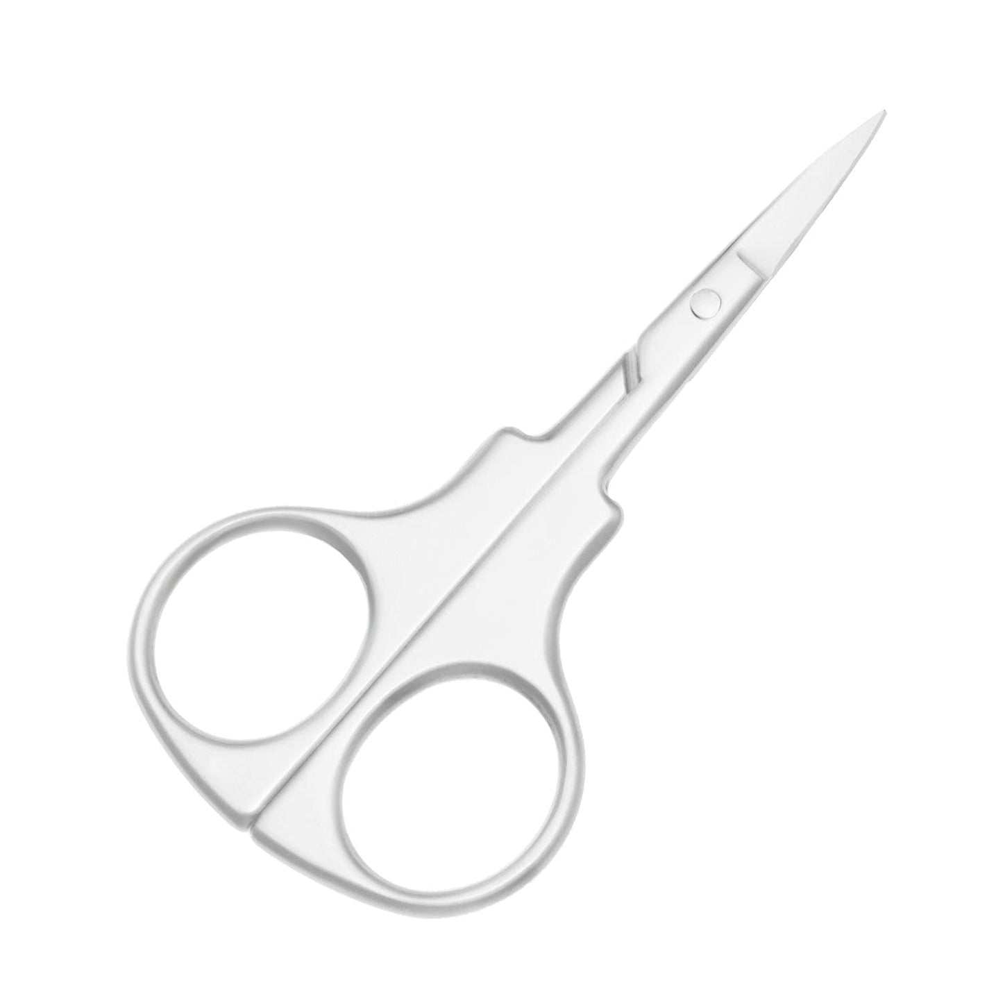 Motanar Professional Grooming Scissors for Personal Care Facial Hair Removal and Ear Nose Eyebrow Trimming Stainless Steel Straight Tip Scissors 3.7 Inch