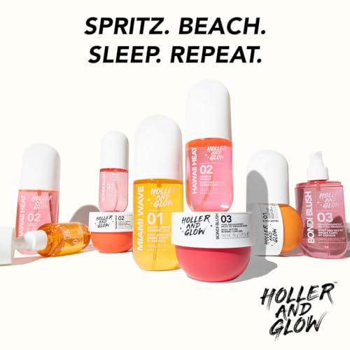 Holler Miami Wave Salted Caramel Body & Hair Mist 8.11oz