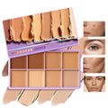 8 Shade Soft Matte Cream Concealer Palette - Waterproof Coverage for Dark Circles