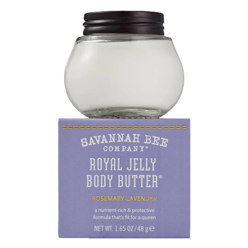 Savannah Bee Company Royal Jelly Body Butter - Deep Hydrating Body Butter for Dry Skin