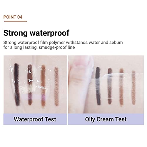 ETUDE Proof 10 Gel Pencil Eyeliner - Waterproof & Creamy