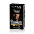 Revlon Realistic Vivid Colour Protein Infused Permanent Color Hair Dye with Color Lock Technology, Jet Black 110ml