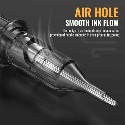 Wormhole Tattoo 20Pcs Tattoo Needles 3RL Disposable Tattoo Cartridge Needles Round Liner for Tattoo Gun Cartridge Machine Permanent Makeup (1003RL)