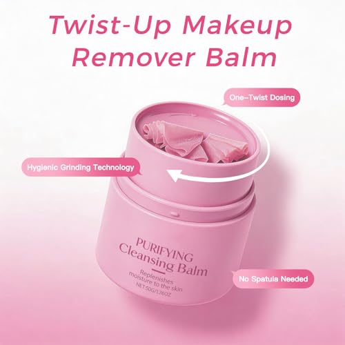 Gentle Strawberry Grinding Cleansing Balm - Makeup Remover 1.76 oz