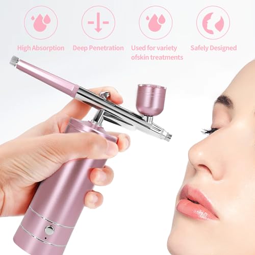 Wireless Airbrush Kit with Air Compressor – Nail Art, Makeup & Painting
