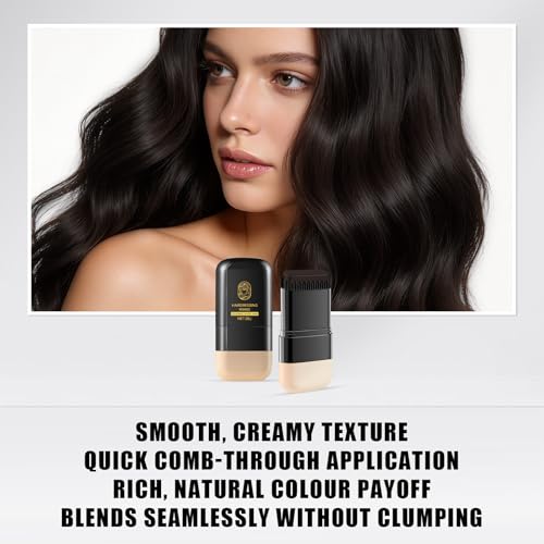 Gray Hair Cover Stick with Comb - Instant Hair Concealer