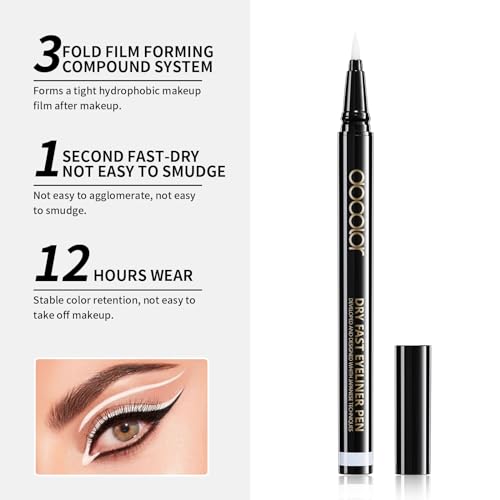 Docolor Waterproof Eyeliner Pen + 2 Eyeshadow Sticks Set