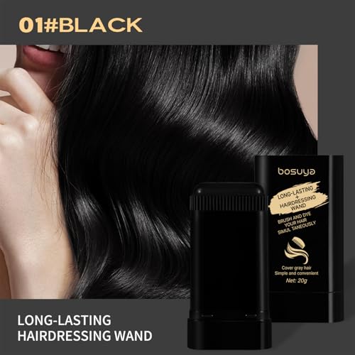 Hair Color Stick Black - Temporary Root Touch Up Wand