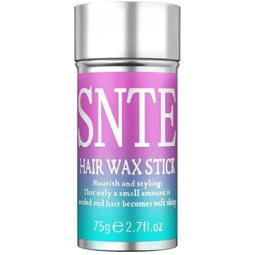 Hair Wax Stick for Girls Women, Wax Stick for Hair, Tamer for Flyaway, Hair Accessories £¦ Hair Bun Maker for Women to Ponytail, Bun, Braids, Designed for Softball, Gymnastics, Dance Fashion Hairstyle