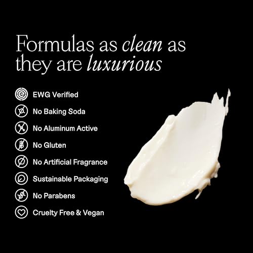 Natural Aluminum-Free Deodorant – Fragrance-Free, 72-Hour Odor Protection