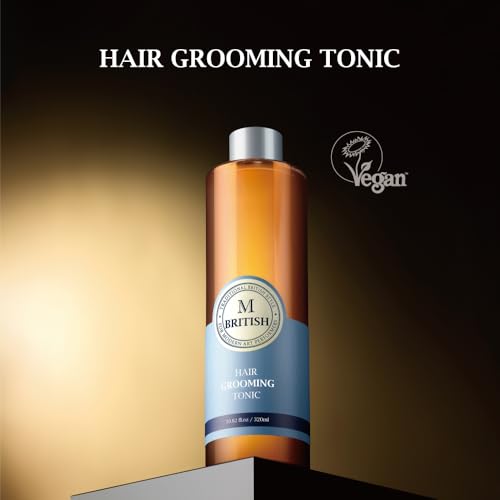 BRITISH M Hair Grooming Tonic - Volume & Texture, 10.82 oz