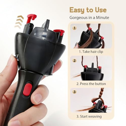 Automatic Hair Braider Machine - Electric Twist & Braid Tool