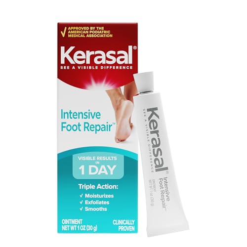 Kerasal Intensive Foot Repair Ointment 1 oz - Cracked & Dry Heel Treatment