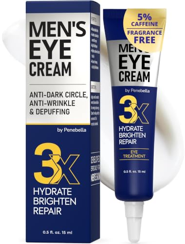 PENEBELLA Men's Eye Cream - Caffeine & Peptide Anti-Aging Eye Treatment