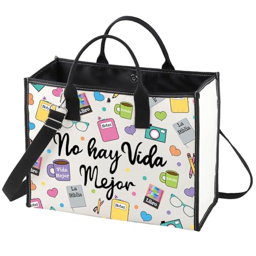 WZMPA JW Pioneer Cosmetic Makeup Bag JW Spanish Pioneer Gifts No Hay Vida Mejor Zipper Pouch Bag For Women Girls (No Hay Vida BG)
