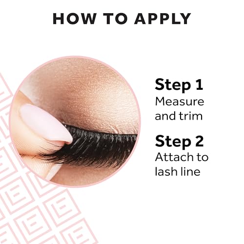 Eylure Pre-Glued Wispy Eyelashes No. 117 - Twin Pack
