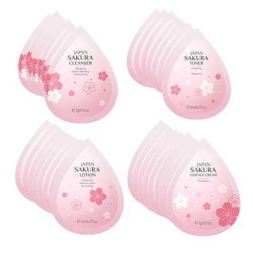 Etuanxi Mini Travel Skincare Set - 40 Disposable Bags