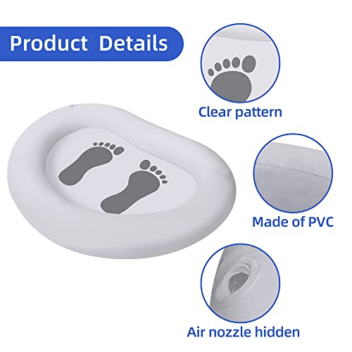 Inflatable Pool Foot Bath Basin for Clean Feet Before Swimming